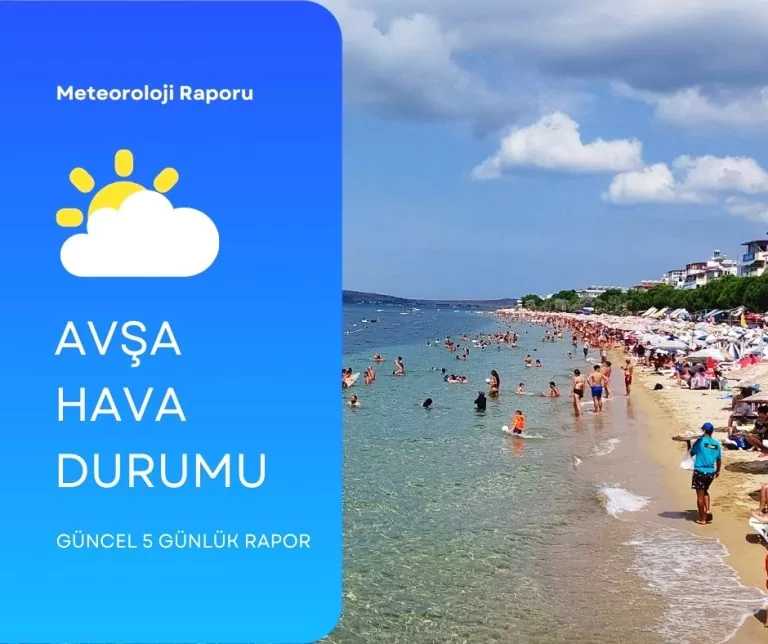 Avşa Hava Durumu – 5 Günlük Güncel 2026 (MGM Onaylı)