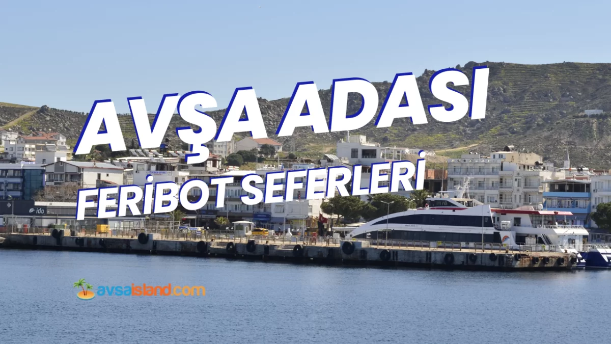Avşa Adası Feribot Seferleri ve Saatleri 2026 (Güncel)