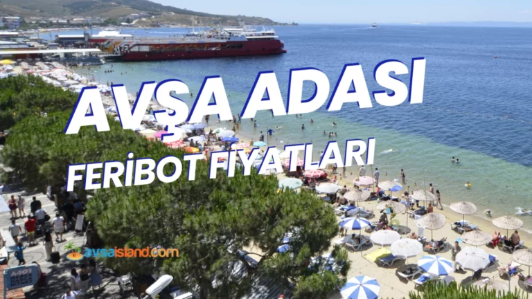 Avşa Adası Feribot Bilet Fiyatları 2026