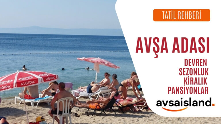 Avşa Adası Devren Kiralık Pansiyonlar Var mı?