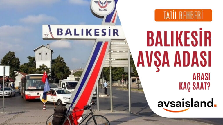 balikesir avsa adasi ulasim