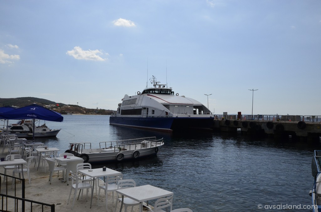 Avşa Adası Ulaşım - İDO İskelesi