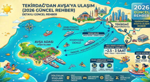 Tekirdağ’dan Avşa’ya Ulaşım (2026 Güncel Rehber)